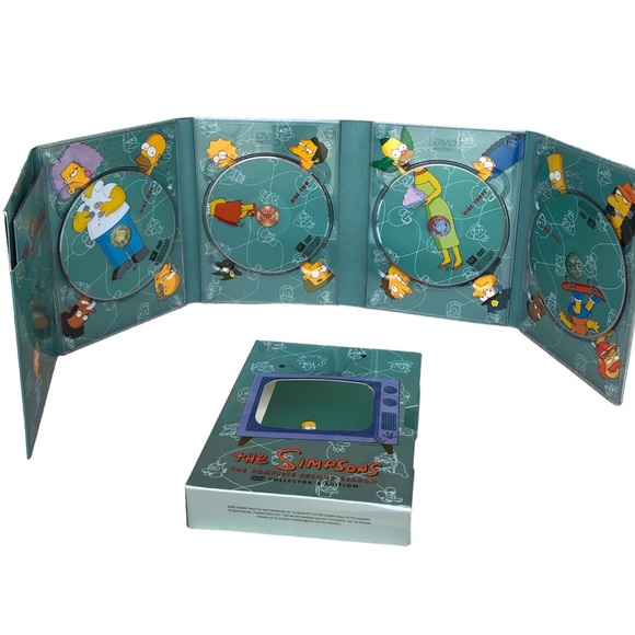 The Simpsons 2002 The Complete Second Season (4 DVDS Set) Collector's Edition - Picture 1 of 13